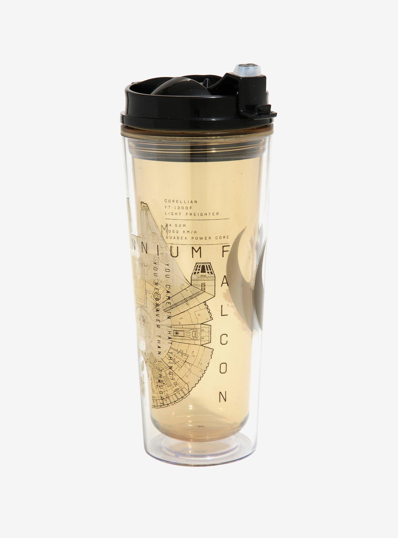 Star Wars Millennium Falcon Acrylic Travel Cup, , alternate