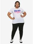 DC Comics Birds Of Prey Ombre Ladies Line-Up Girls T-Shirt Plus Size, MULTI, alternate