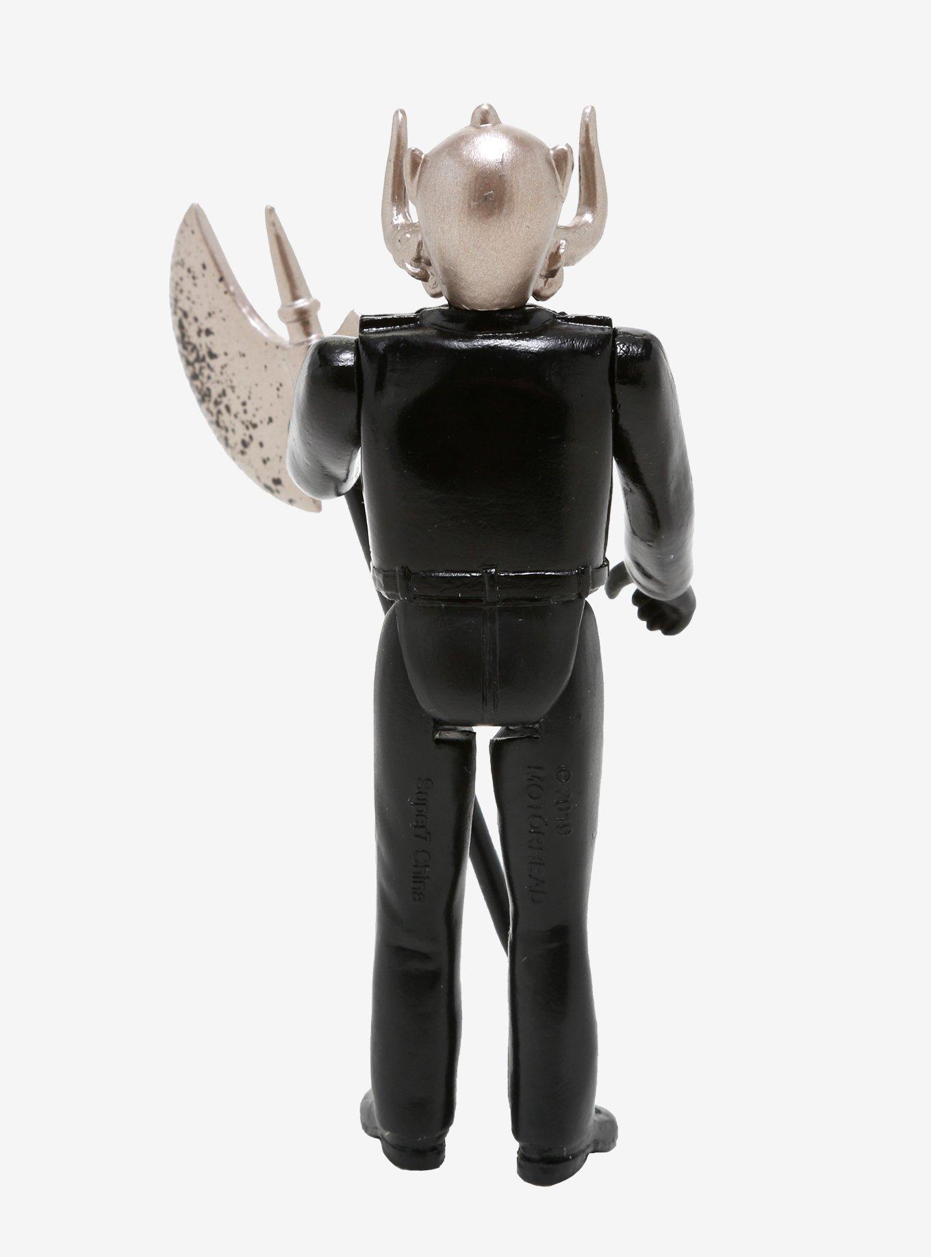 Super7 ReAction Motorhead War Pig Black & Silver Collectible Action Figure, , alternate