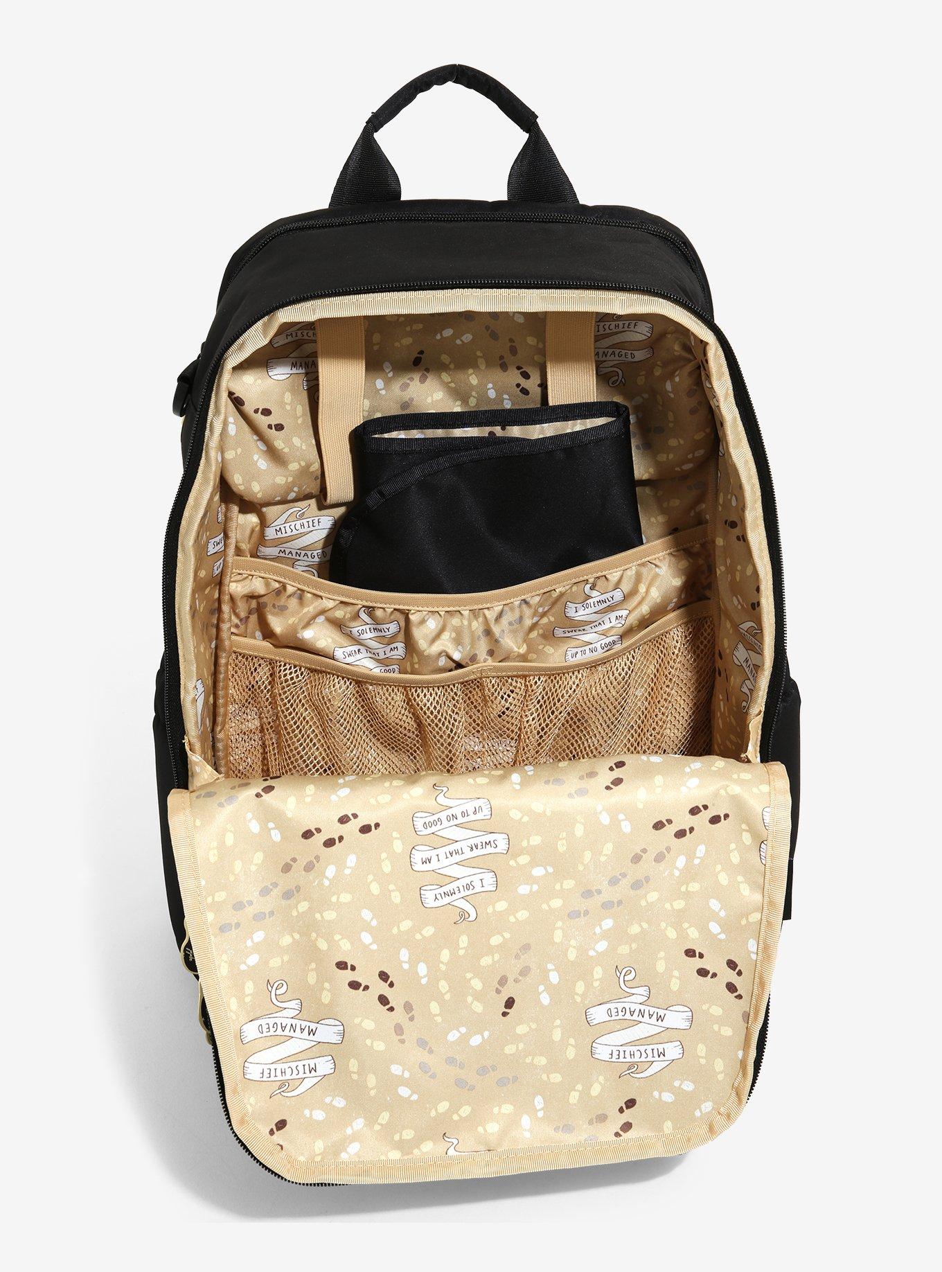 JuJuBe Harry Potter Be Zealous Mischief Managed Diaper Backpack, , alternate