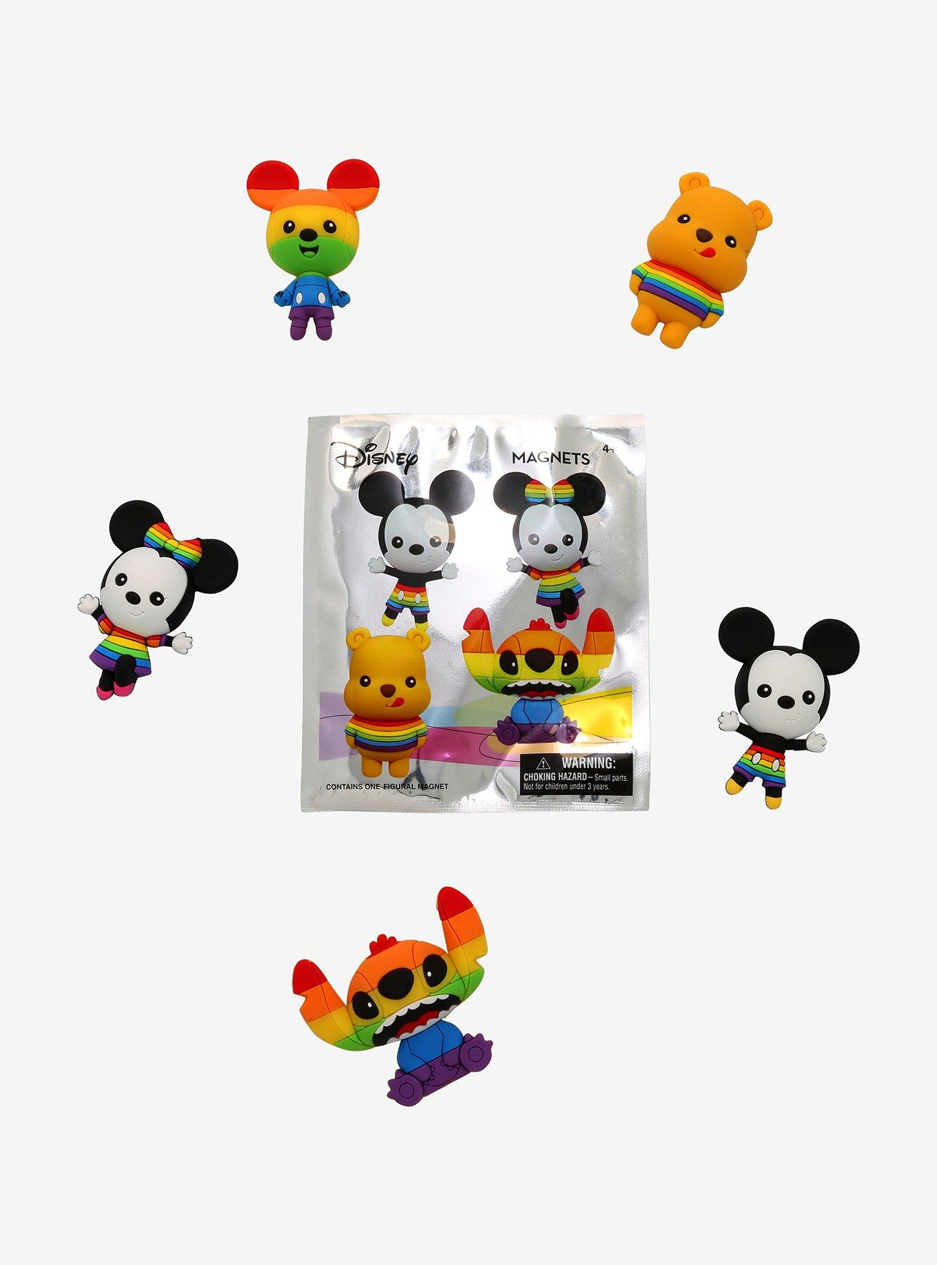 Disney Rainbow Blind Bag Chibi Magnet Hot Topic Exclusive, , alternate
