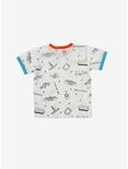 Friends Icons Toddler Ringer T-Shirt - BoxLunch Exclusive, MULTI, alternate