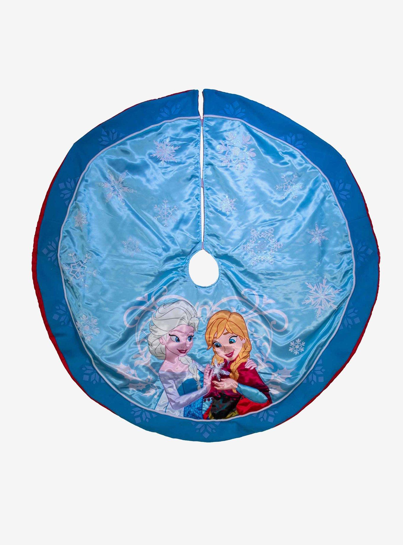 Disney Frozen Anna And Elsa Printed Tree Skirt, , alternate