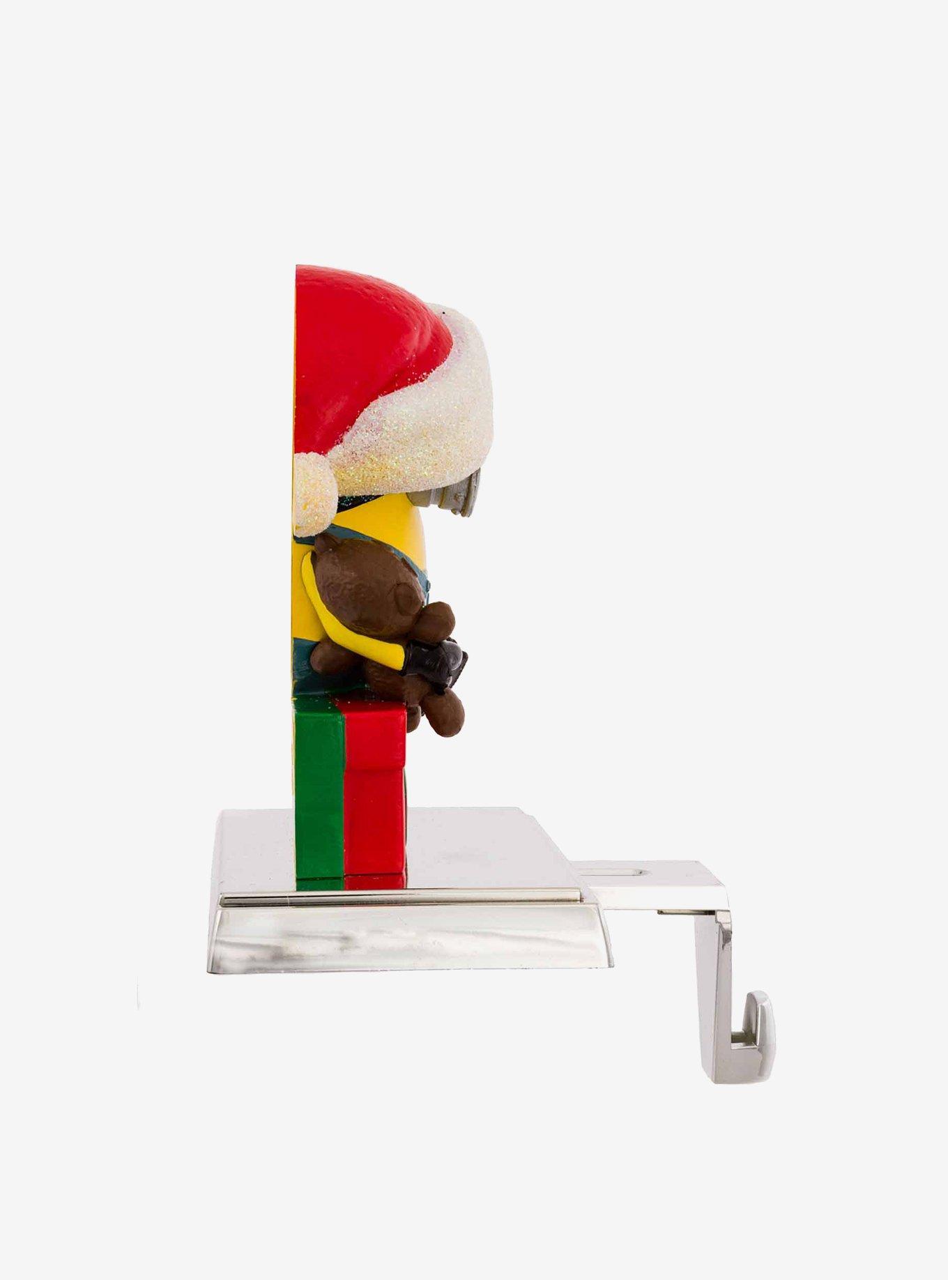 Minion Bob With Bear Stocking Holder, , alternate