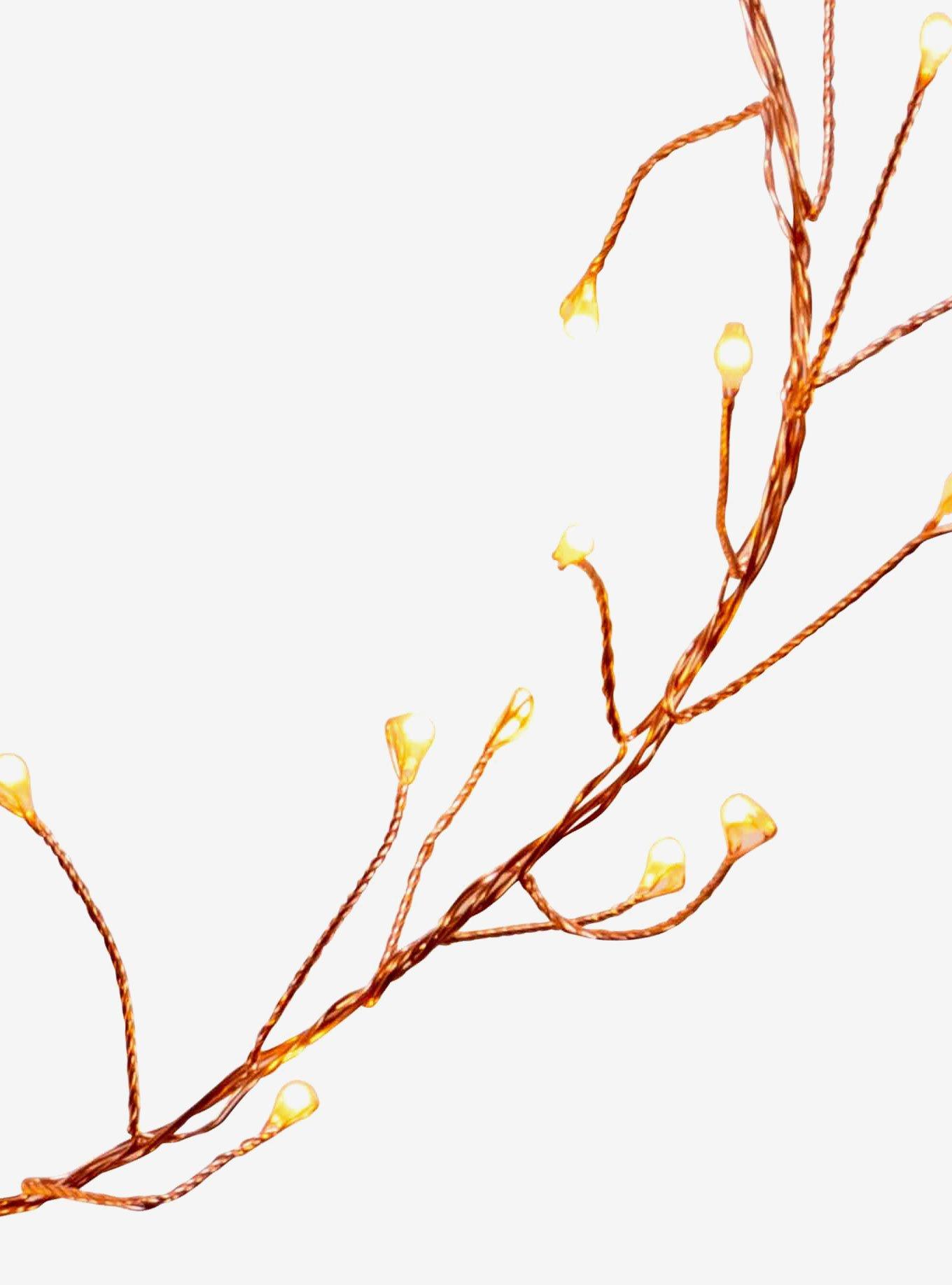 Light Amber Fairy Cluster Led Light Set, , alternate