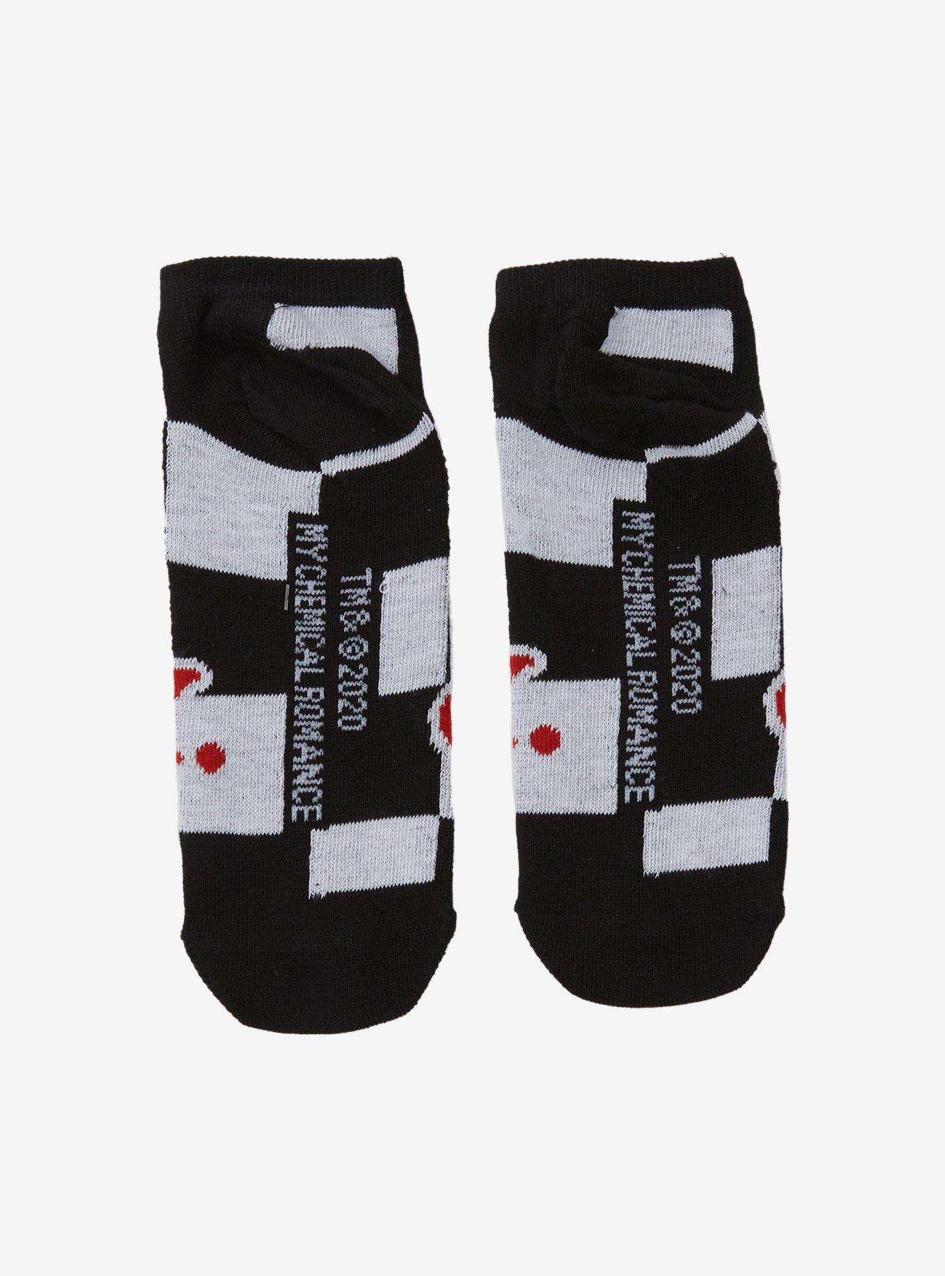 My Chemical Romance I'm Not Okay No-Show Socks, , alternate