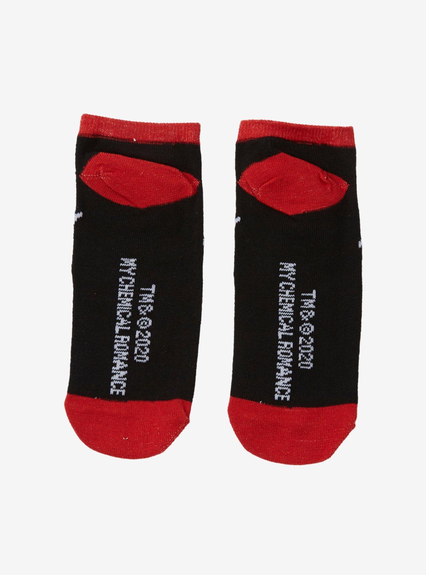 My Chemical Romance Pepe No-Show Socks, , alternate