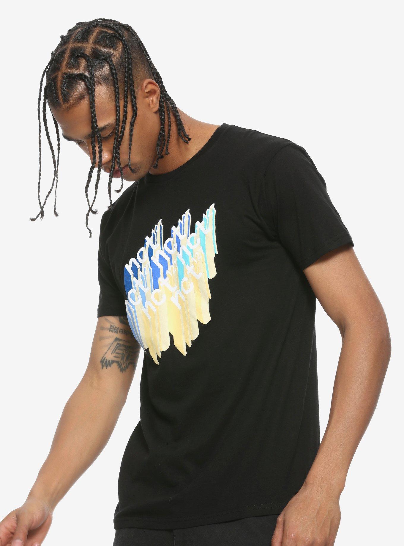 NCT 127 3D Logo T-Shirt, BLACK, alternate