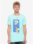 SpongeBob SquarePants Squidtwerk T-Shirt, TEAL, alternate