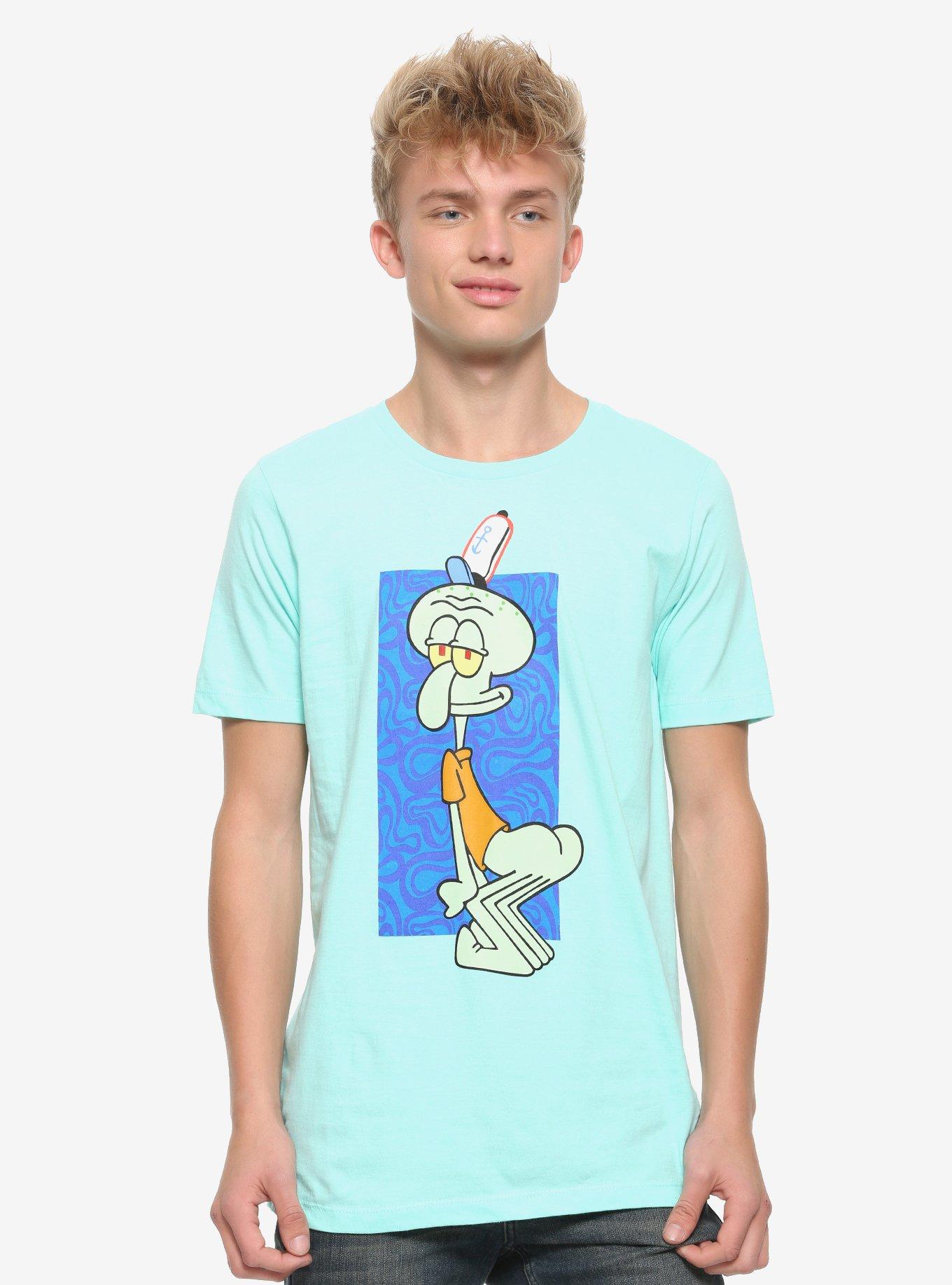 SpongeBob SquarePants Squidtwerk T-Shirt, TEAL, alternate