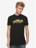 Neon Genesis Evangelion Titles T-Shirt, BLACK, alternate