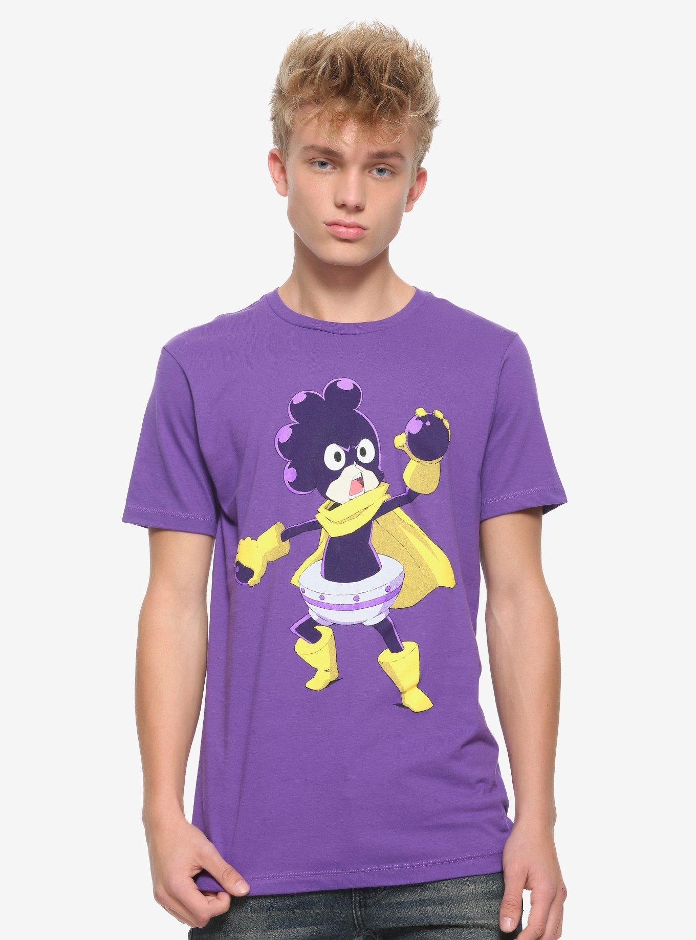 My Hero Academia Minoru Mineta T-Shirt, PURPLE, alternate