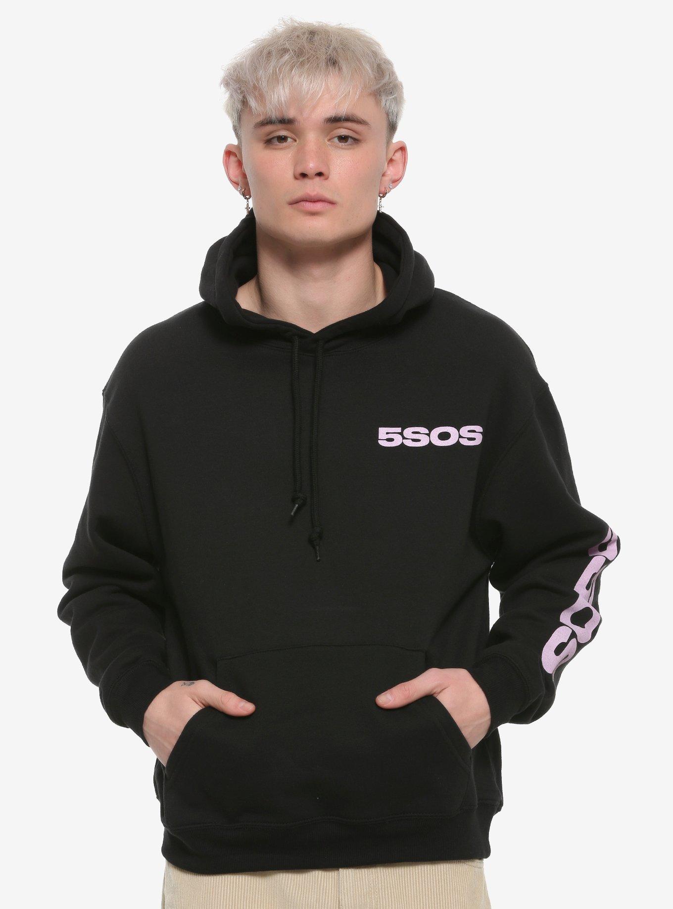 5 Seconds Of Summer Teeth Hoodie, BLACK, alternate