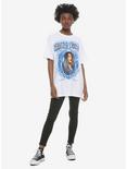 Billie Eilish Blue Airbrush Girls T-Shirt, WHITE, alternate