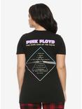 Pink Floyd Dark Side Of The Moon Psychedelic Tracklist Girls T-Shirt, BLACK, alternate