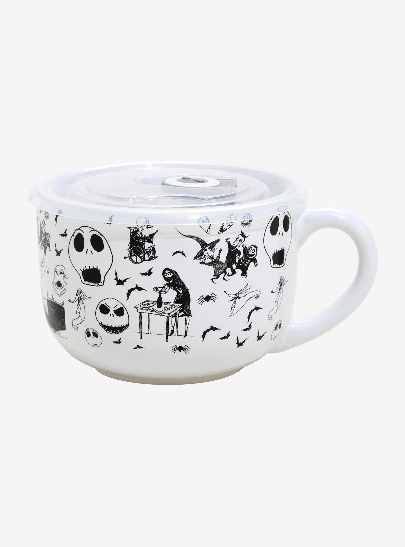 Disney The Nightmare Before Christmas Soup Mug with Lid, , alternate