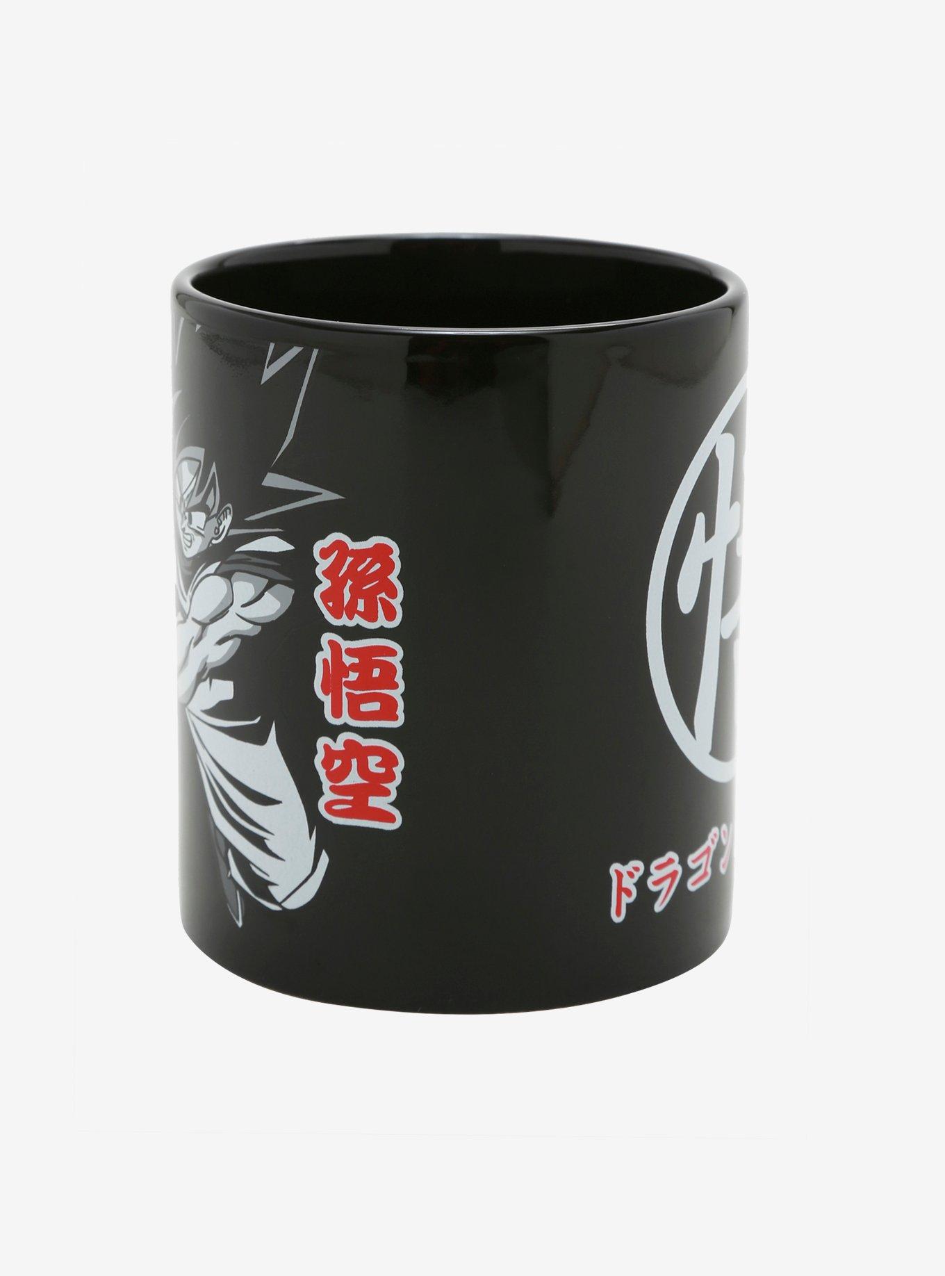 Dragon Ball Z Black & White Goku Mug, , alternate