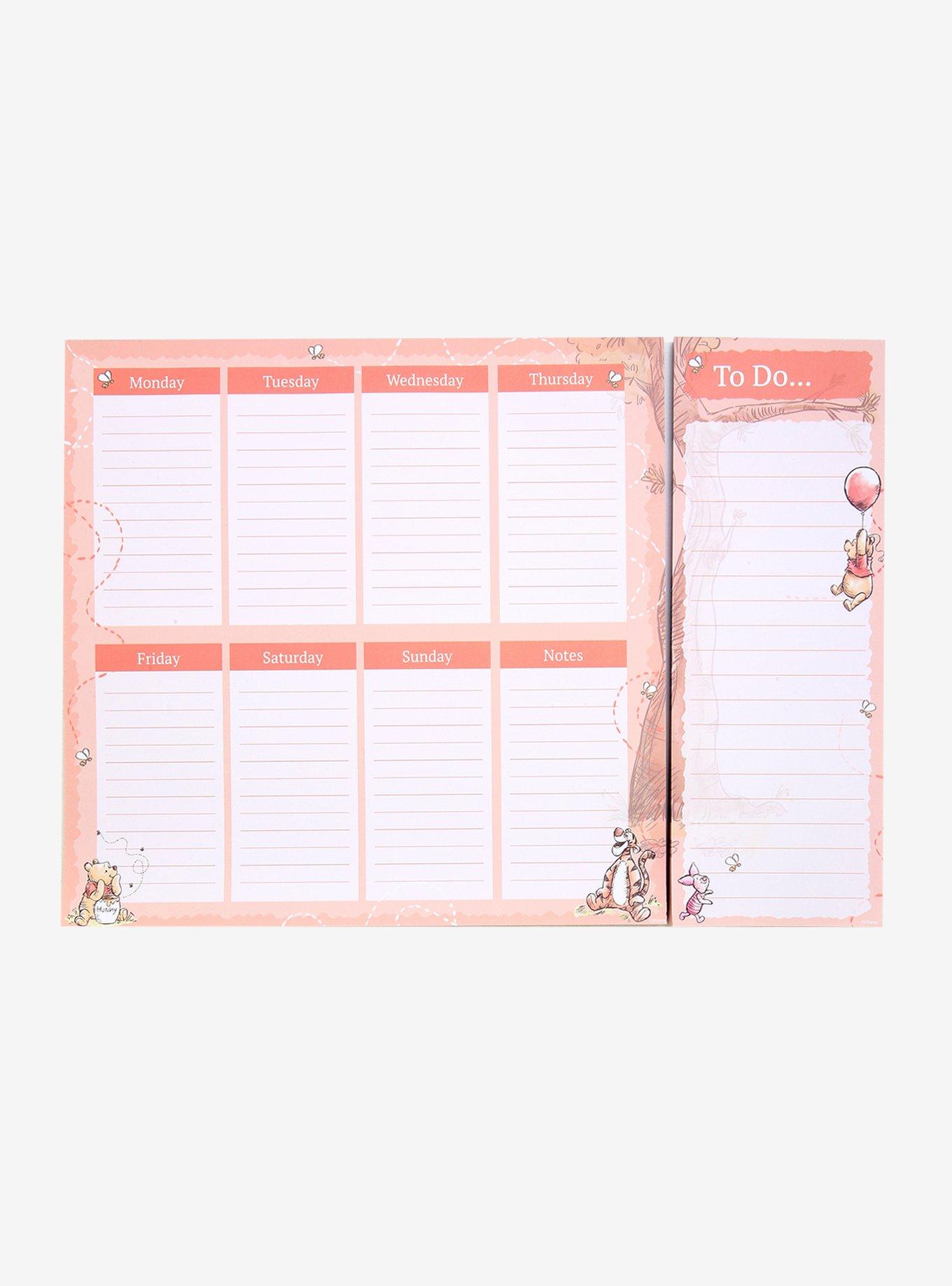 Disney Winnie the Pooh Desk Planner - BoxLunch Exclusive, , alternate