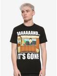 South Park Aaaaaaand It's Gone T-Shirt, BLACK, alternate
