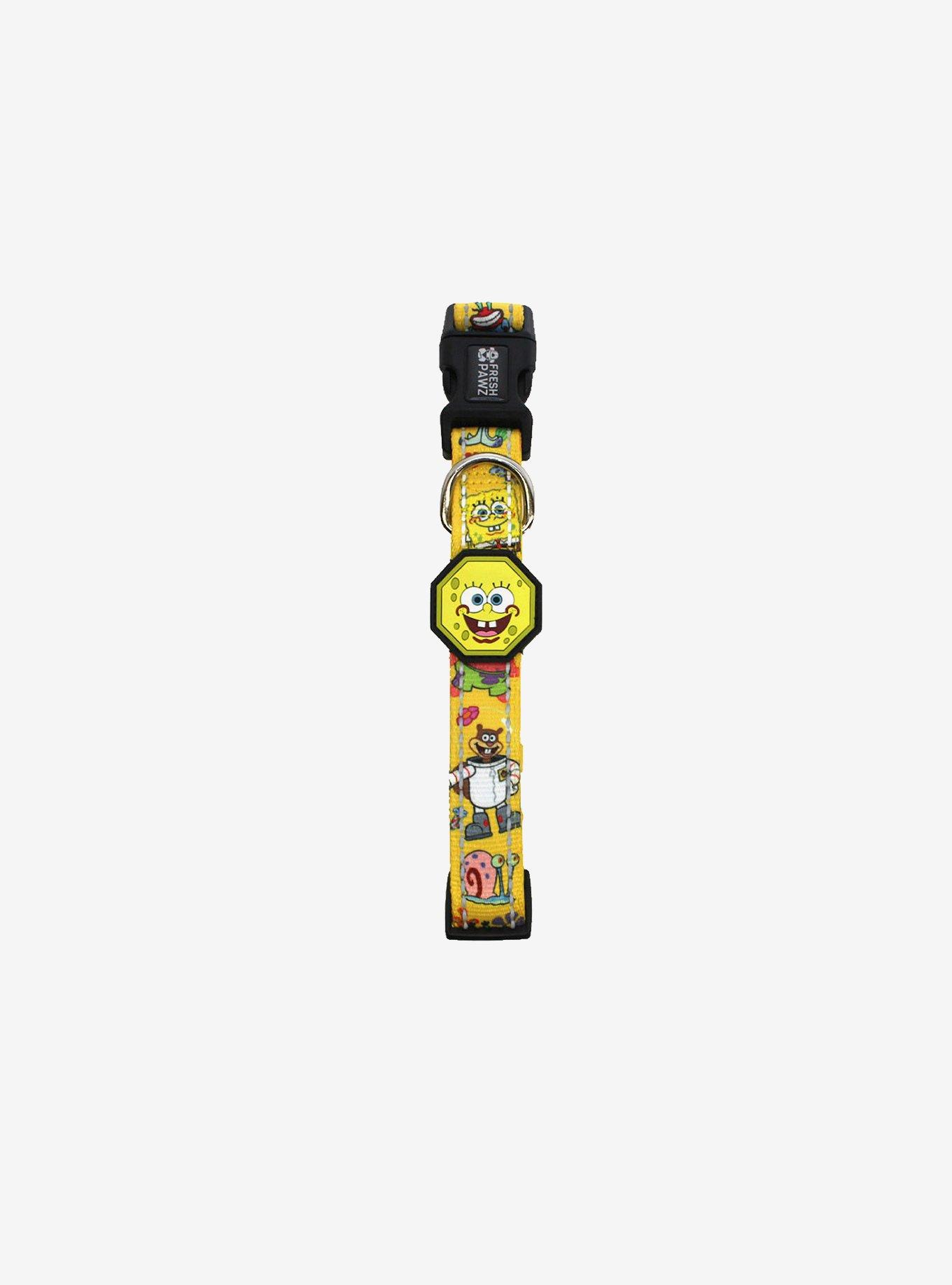 Fresh Pawz x Spongebob Squarepants Spongebob And Friends Collar, MULTI, alternate