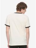 The Rolling Stones Zip Code Ringer T-Shirt, WHITE, alternate