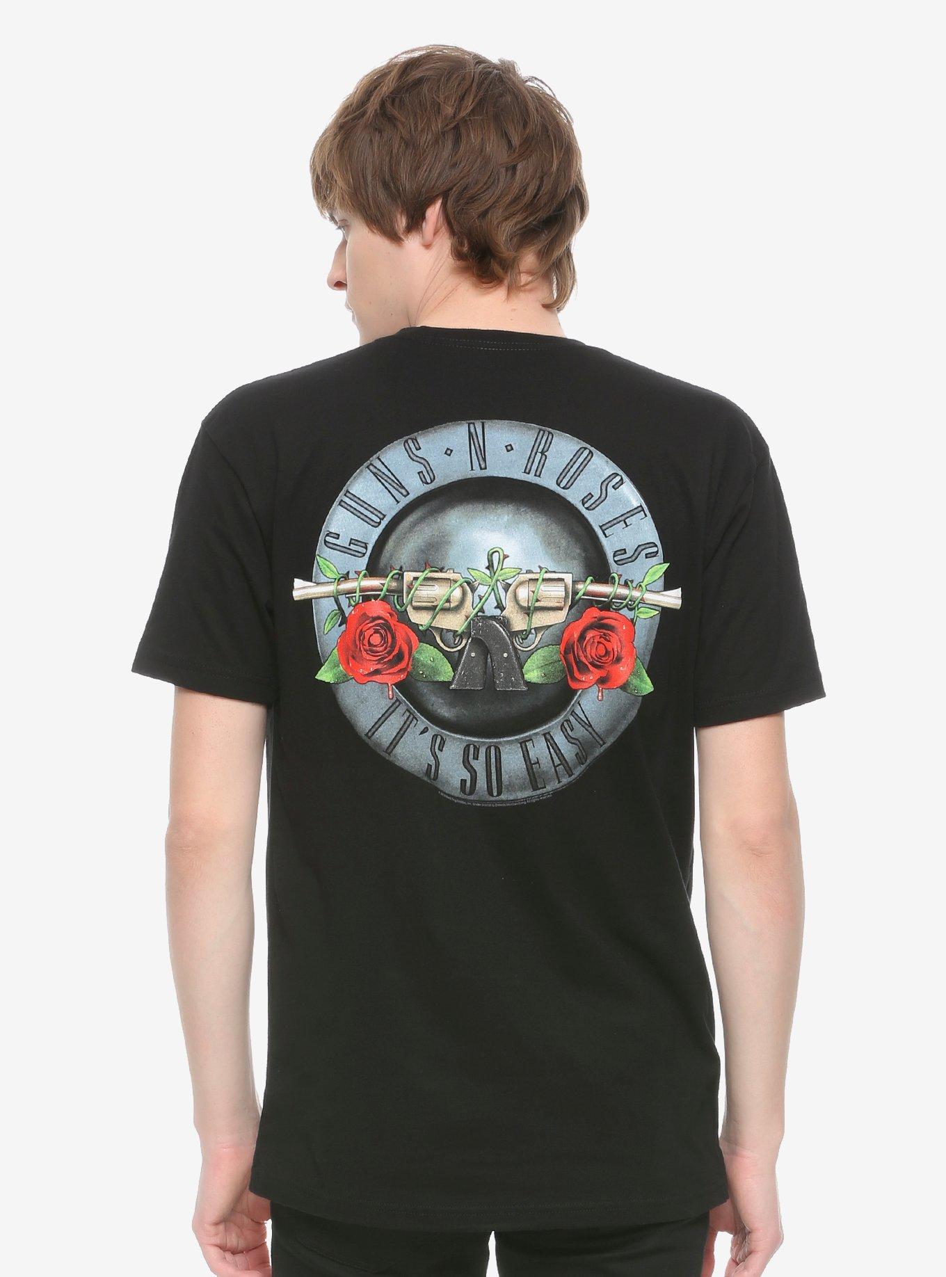 Guns N' Roses It's So Easy Logo T-Shirt, BLACK, alternate