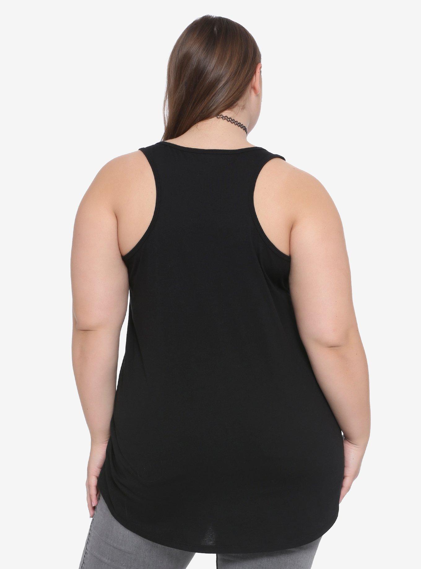 Coraline Walk In The Garden Girls Tank Top Plus Size, MULTI, alternate