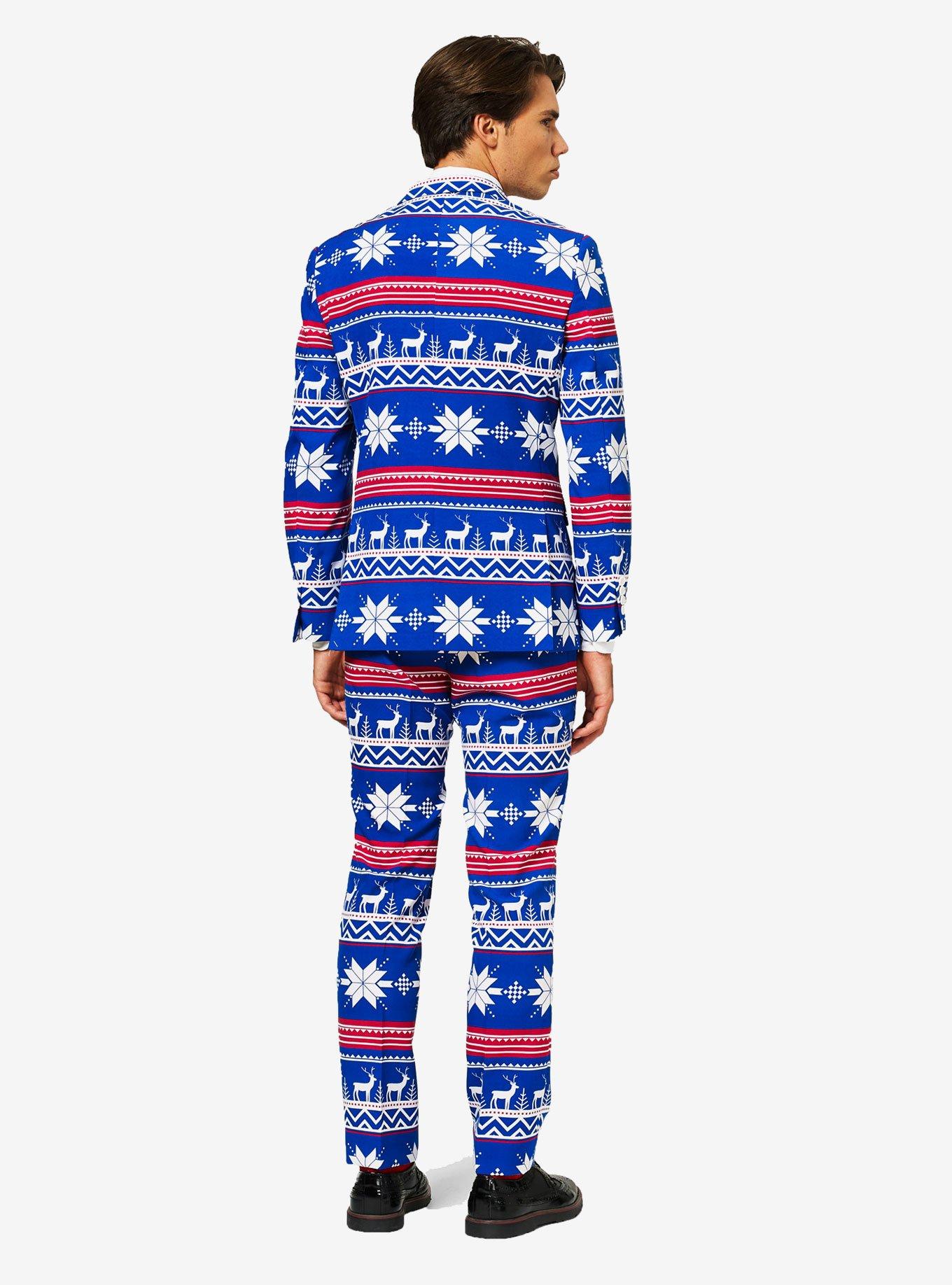 OppoSuits Men's The Rudolph Christmas Suit