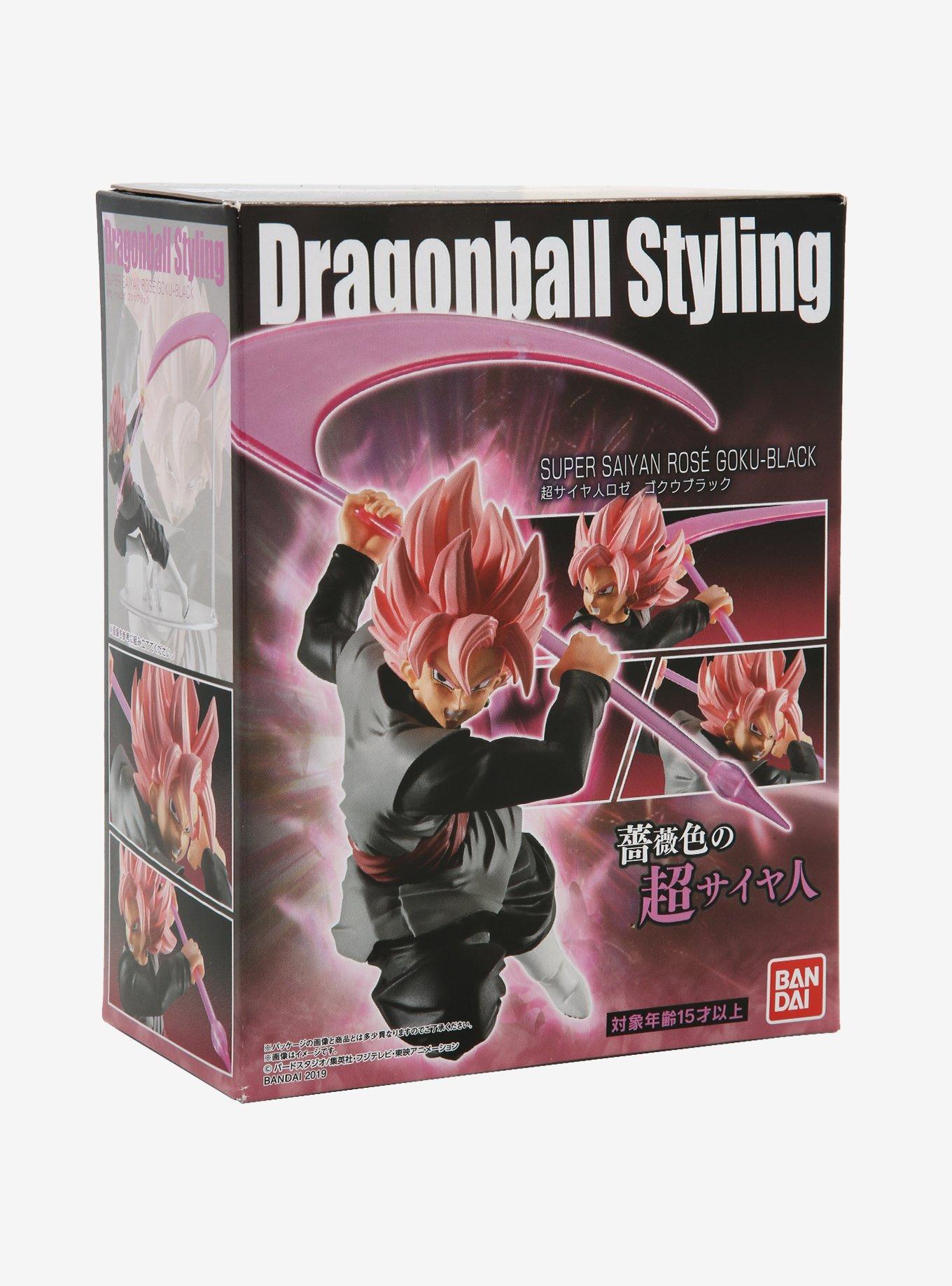 Bandai Dragon Ball Super Super Saiyan Ros&eacute; Goku Black Dragonball Styling Collectible Figure, , alternate