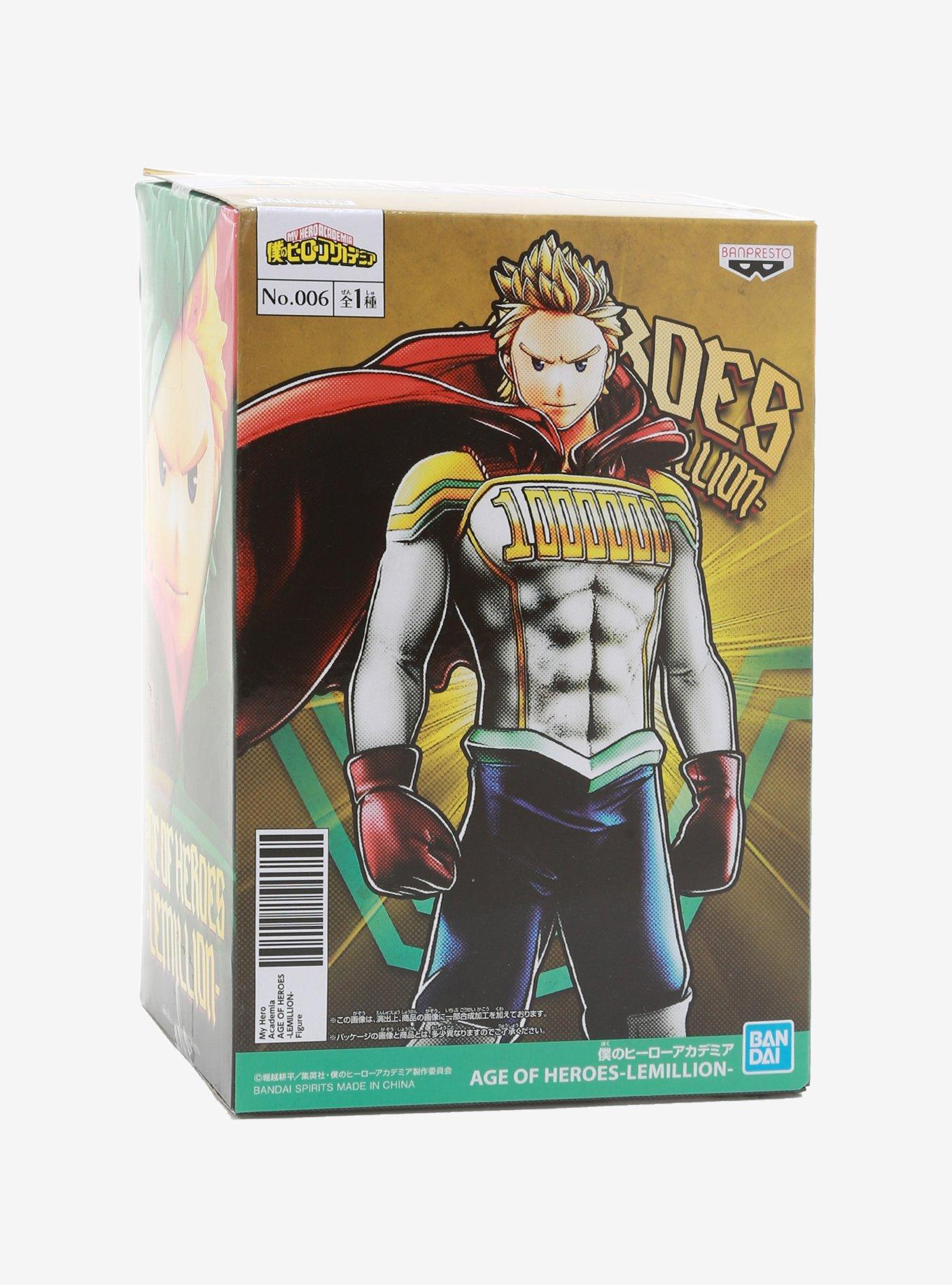 Banpresto My Hero Academia Age of Heroes Lemillion Figure, , alternate