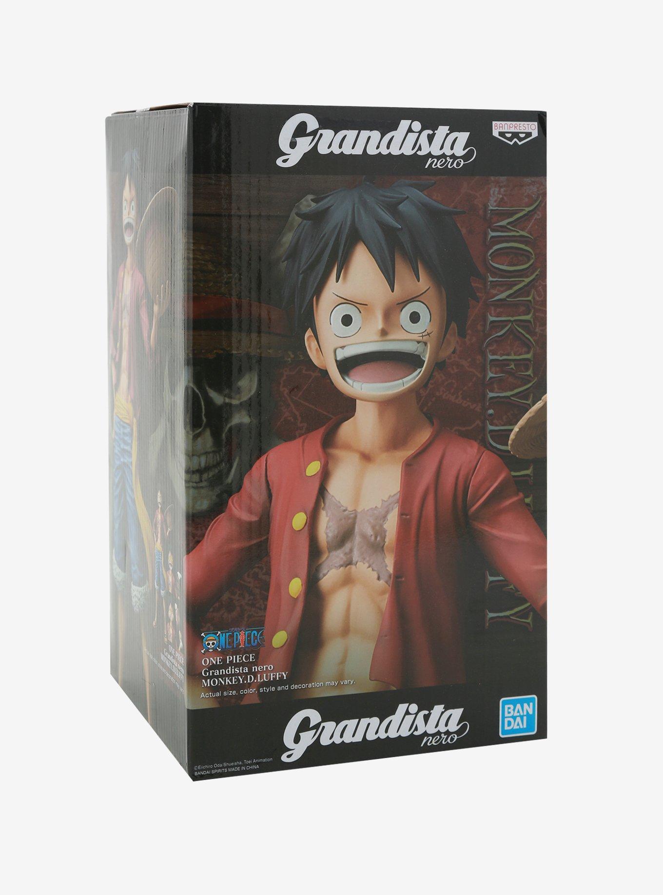 Banpresto One Piece Monkey D. Luffy Grandista Nero Collectible Figure, , alternate