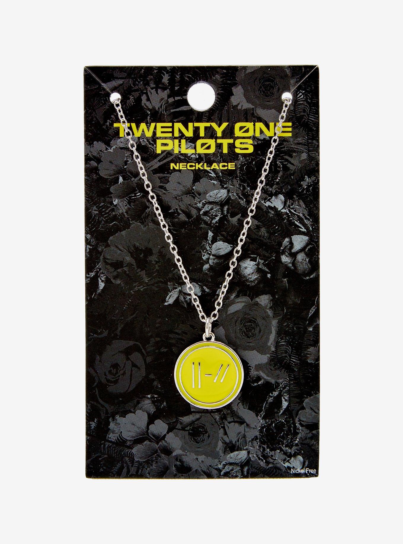 Twenty One Pilots Logo Necklace, , alternate