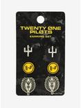 Twenty One Pilots Icons Earring Set, , alternate