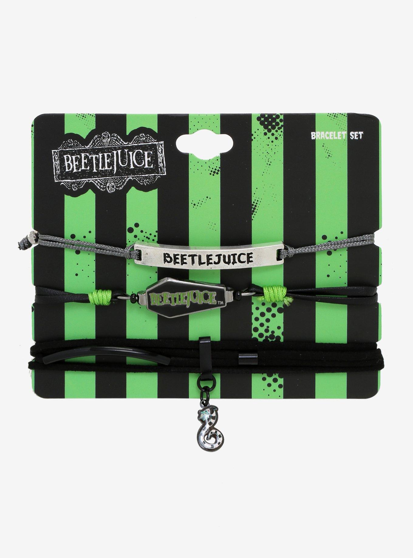 Beetlejuice Cord Bracelet Set, , alternate