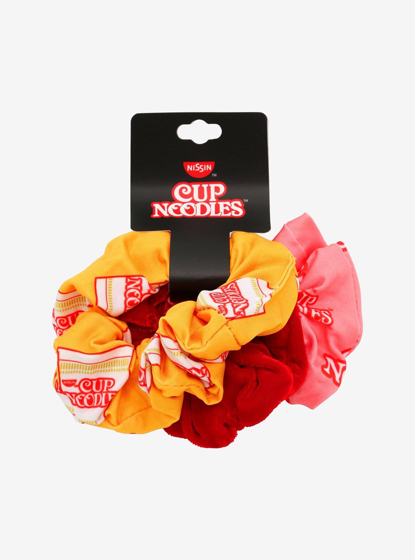 Nissin Cup Noodles Logo Scrunchie Set, , alternate