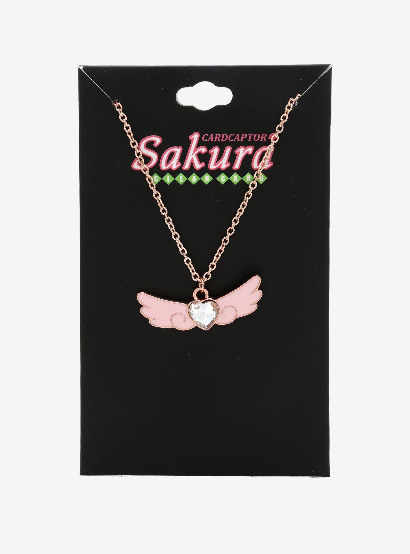 Cardcaptor Sakura Winged Heart Necklace, , alternate