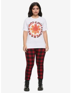Red Hot Chili Peppers Lights Logo Girls T-Shirt, , hi-res