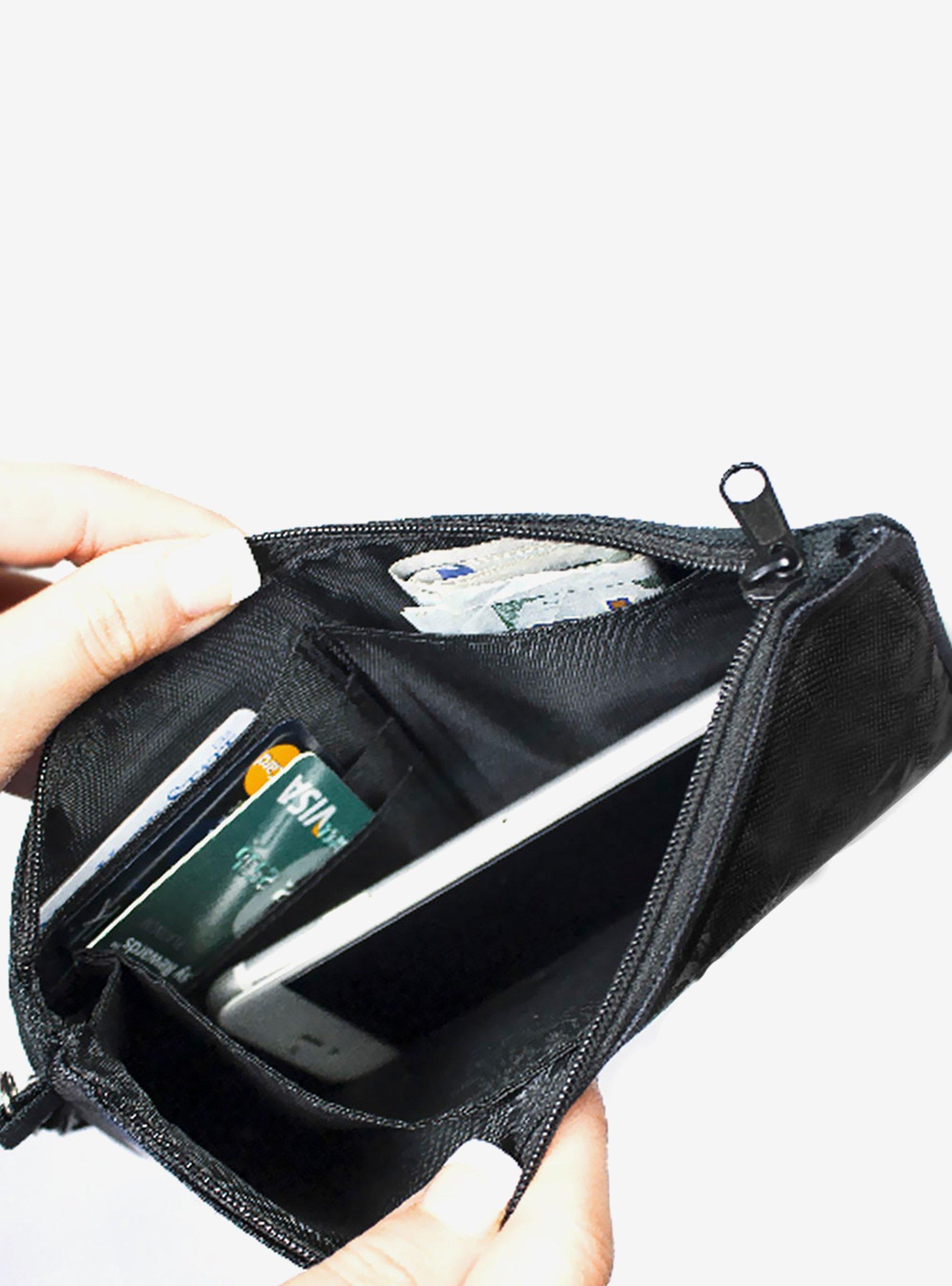 DC Comics Wonder Woman Lasso Action Pose Logo Comic Scenes Wallet Canvas Zip Clutch, , hi-res