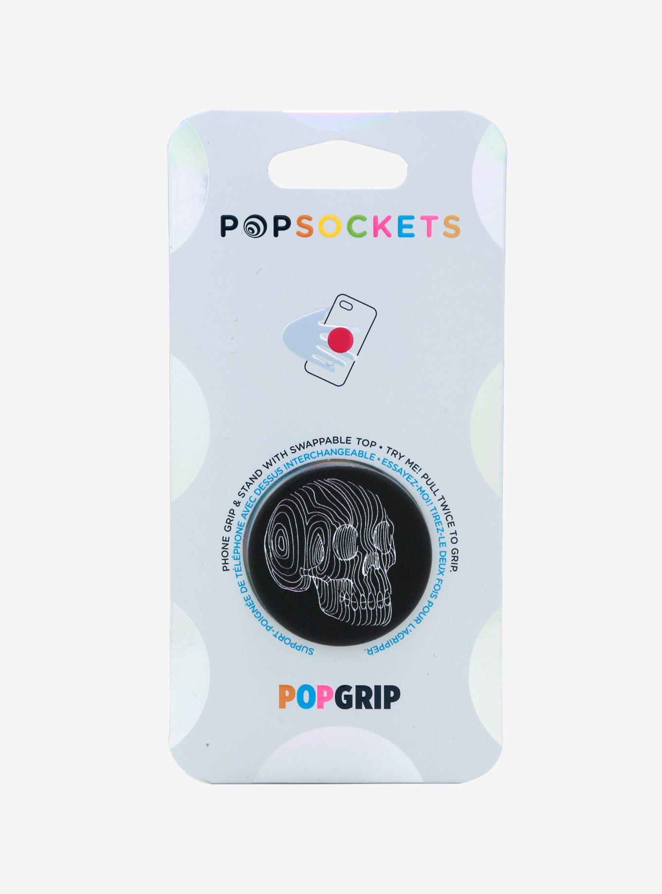 PopSockets Skull Phone Grip & Stand, , alternate