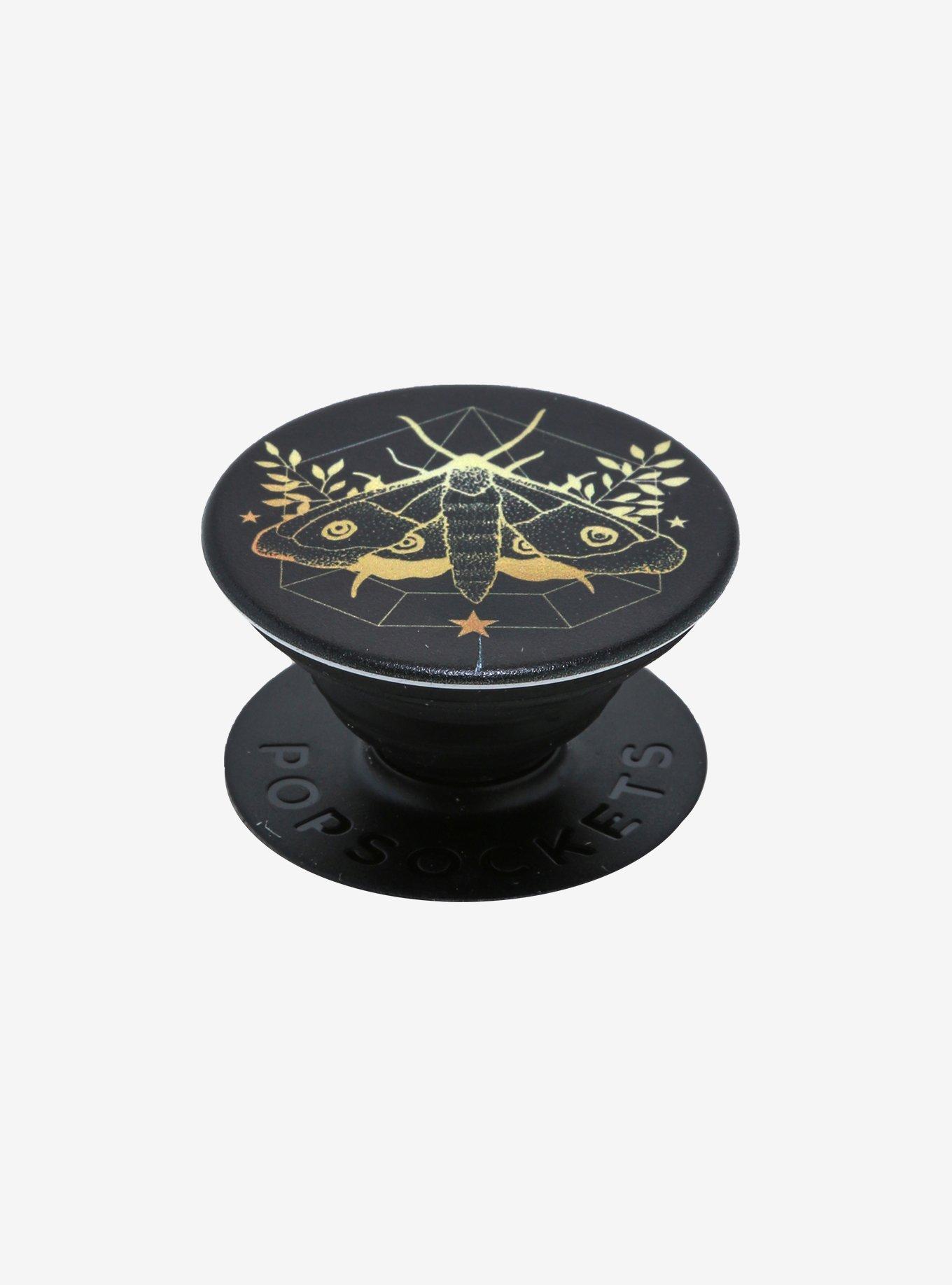 PopSockets Gold Moth Phone Grip & Stand, , alternate