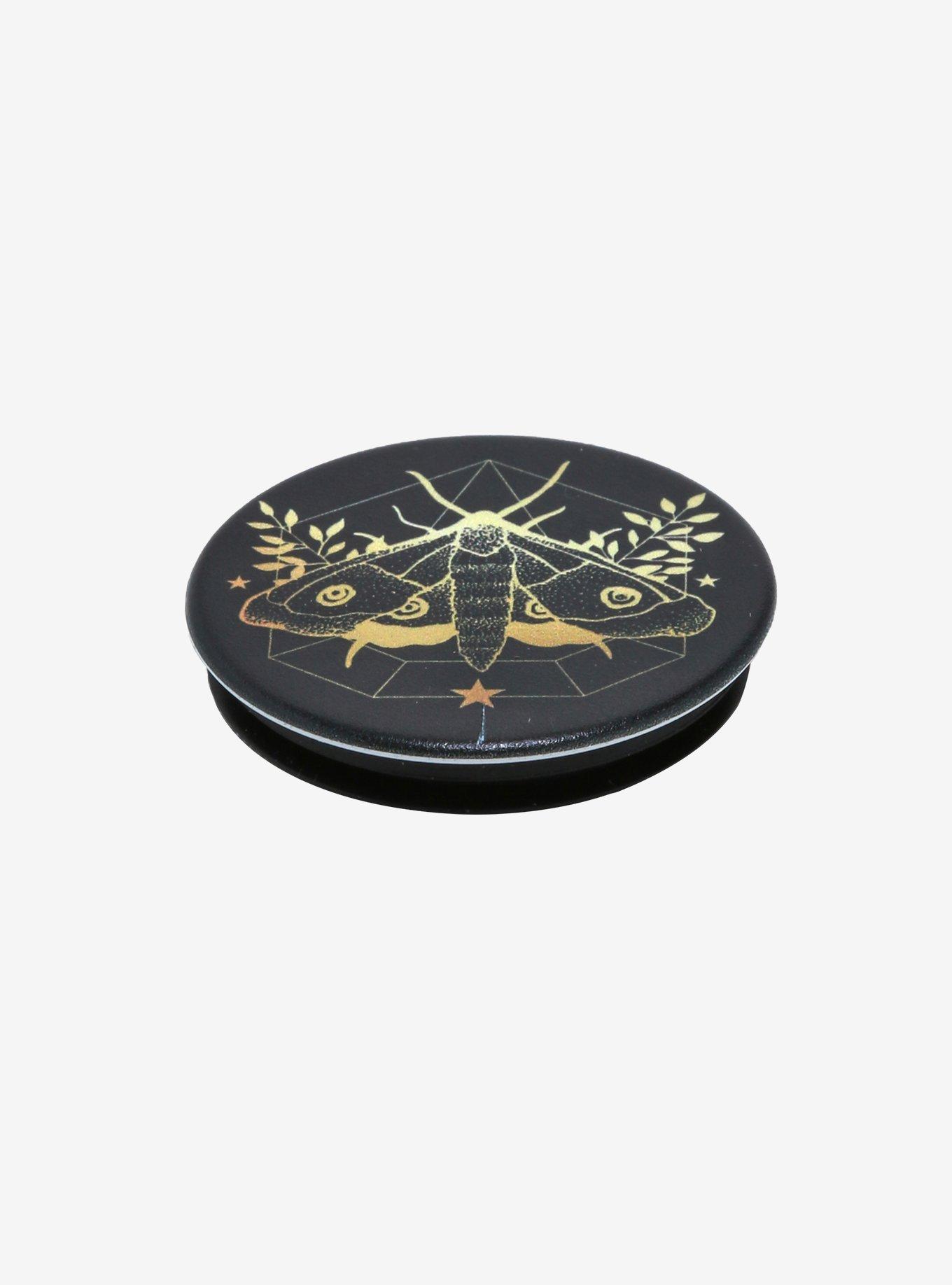 PopSockets Gold Moth Phone Grip & Stand, , alternate