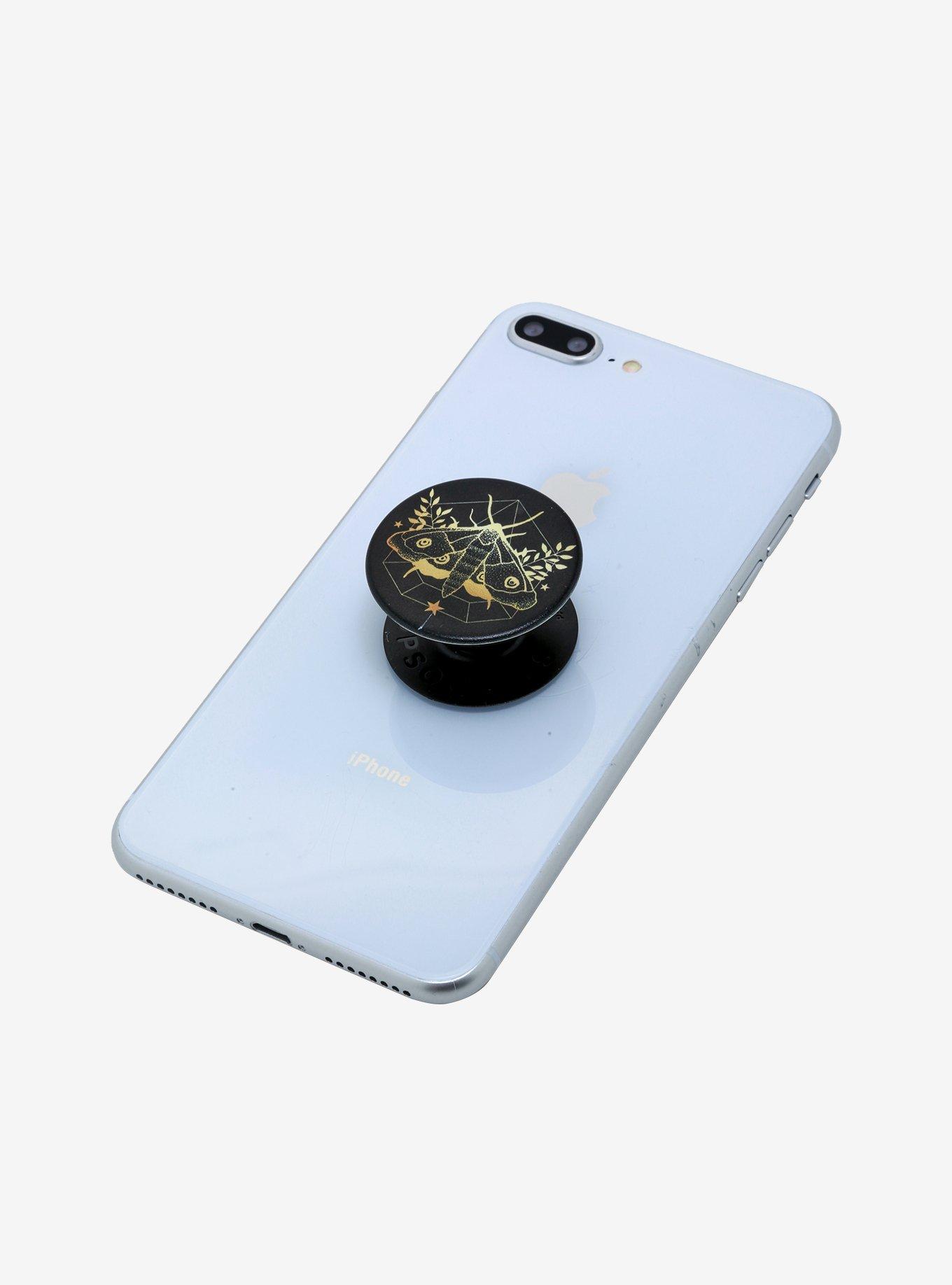 PopSockets Gold Moth Phone Grip & Stand, , alternate