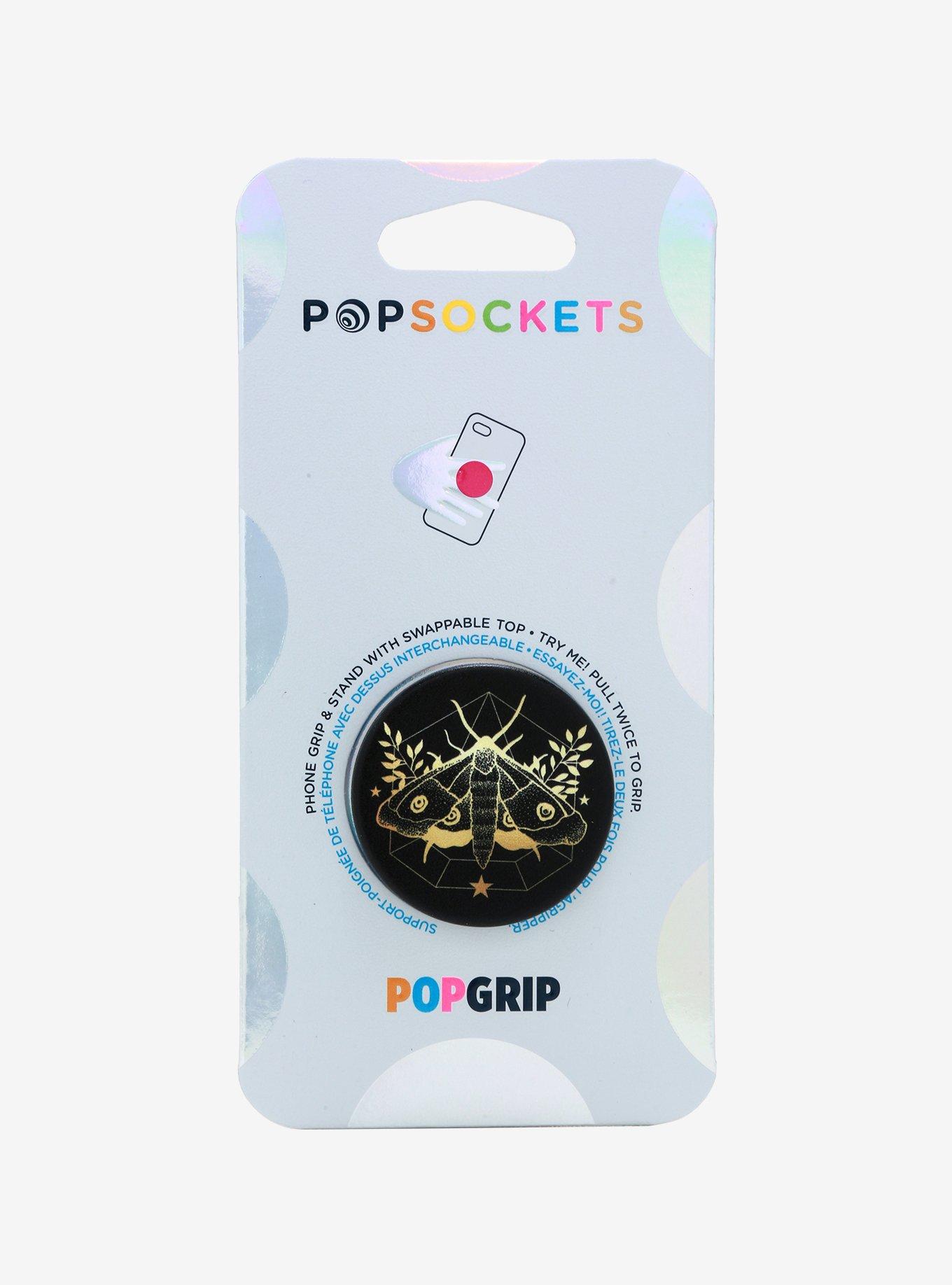 PopSockets Gold Moth Phone Grip & Stand, , alternate