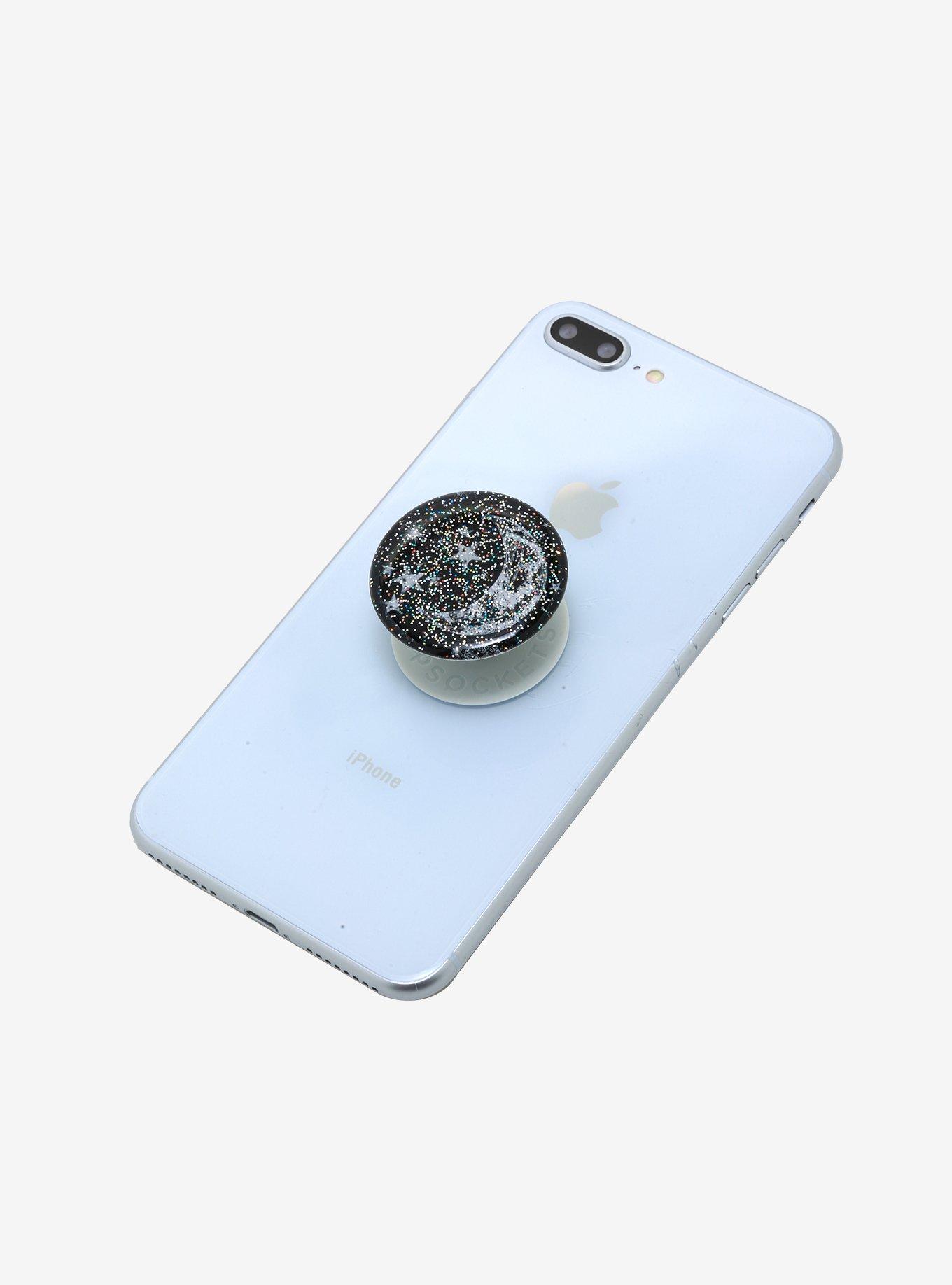 PopSockets Glitter Moon Phone Grip & Stand, , alternate