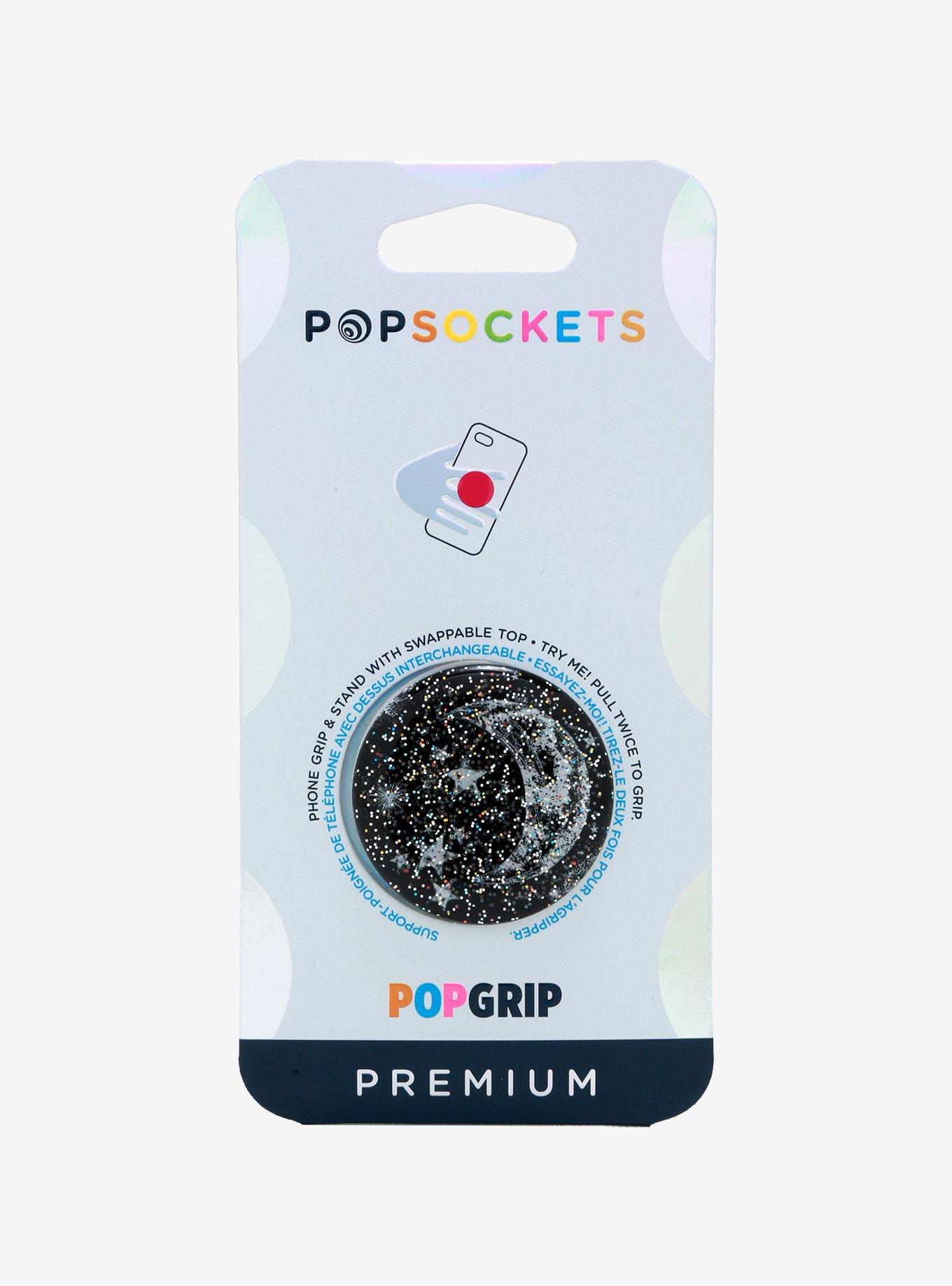 PopSockets Glitter Moon Phone Grip & Stand, , alternate