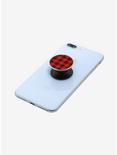 PopSockets Red & Black Plaid Fabric Phone Grip & Stand, , alternate