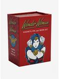 DC Comics Wonder Woman Magnets, Pin, & Book Set, , alternate