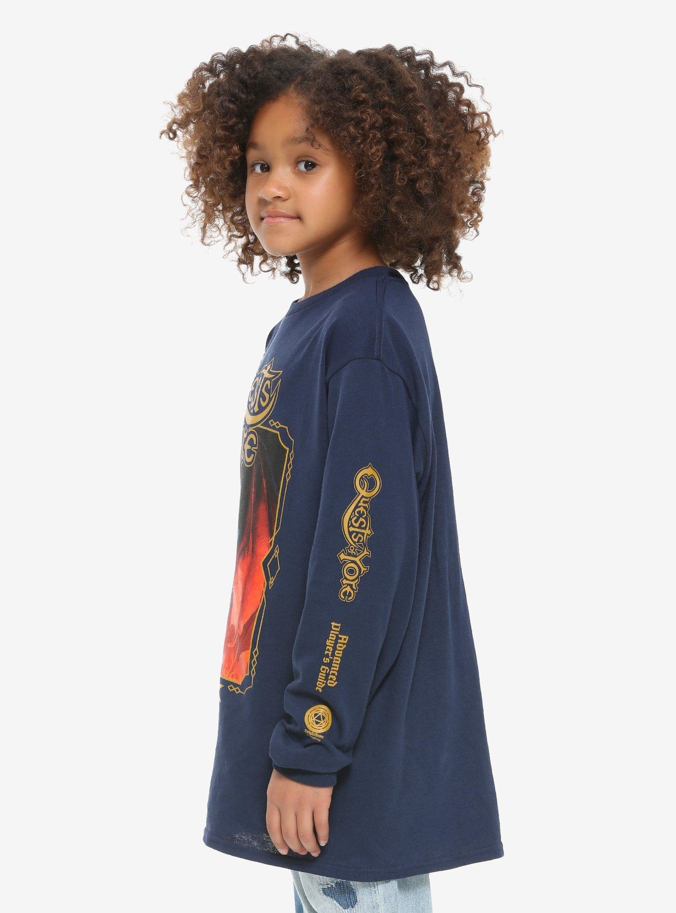 Disney Pixar Onward Quests of Yore Youth Long Sleeve T-Shirt - BoxLunch Exclusive, MULTI, alternate