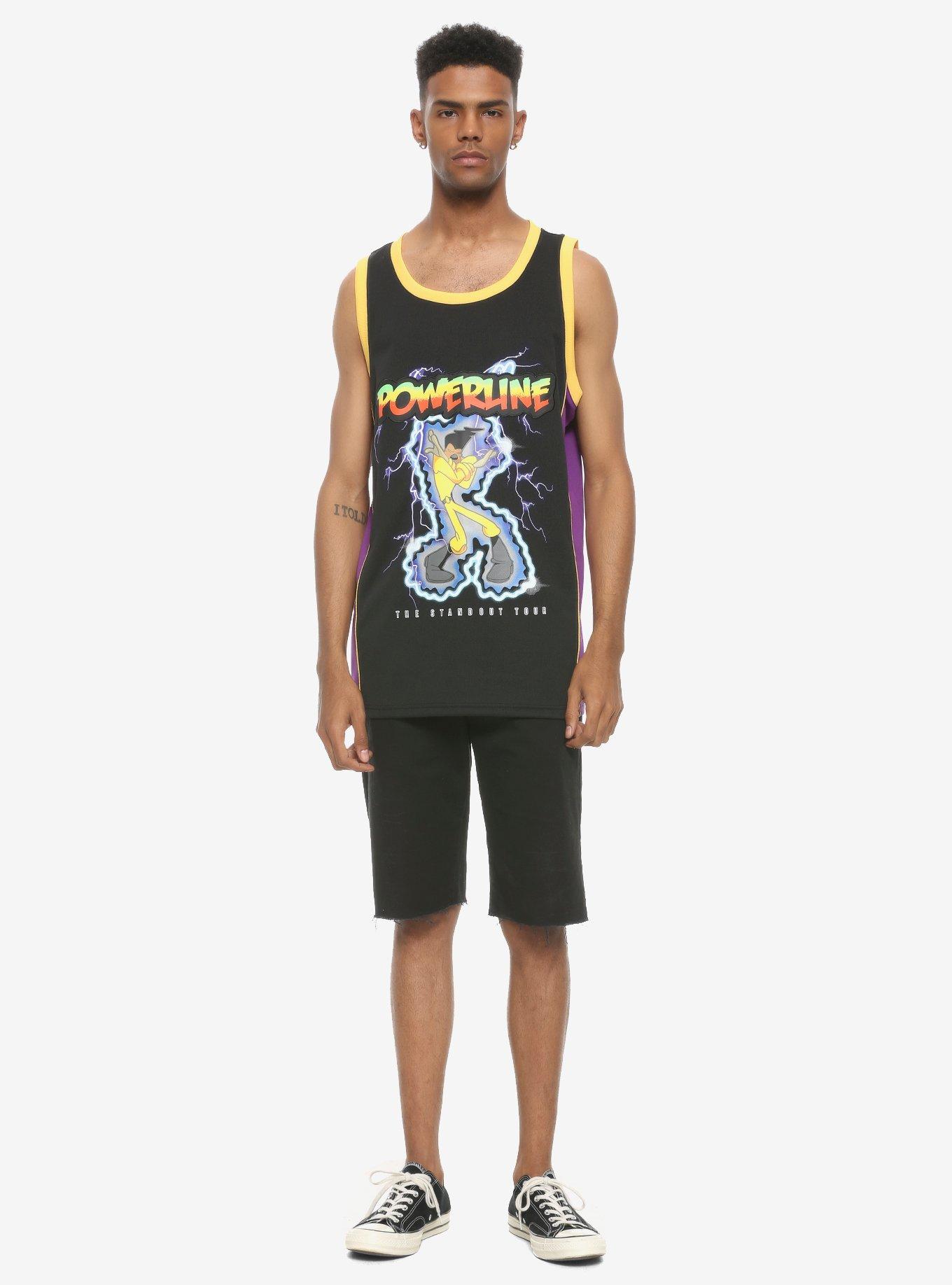 Disney A Goofy Movie Powerline Basketball Jersey, MULTI, alternate