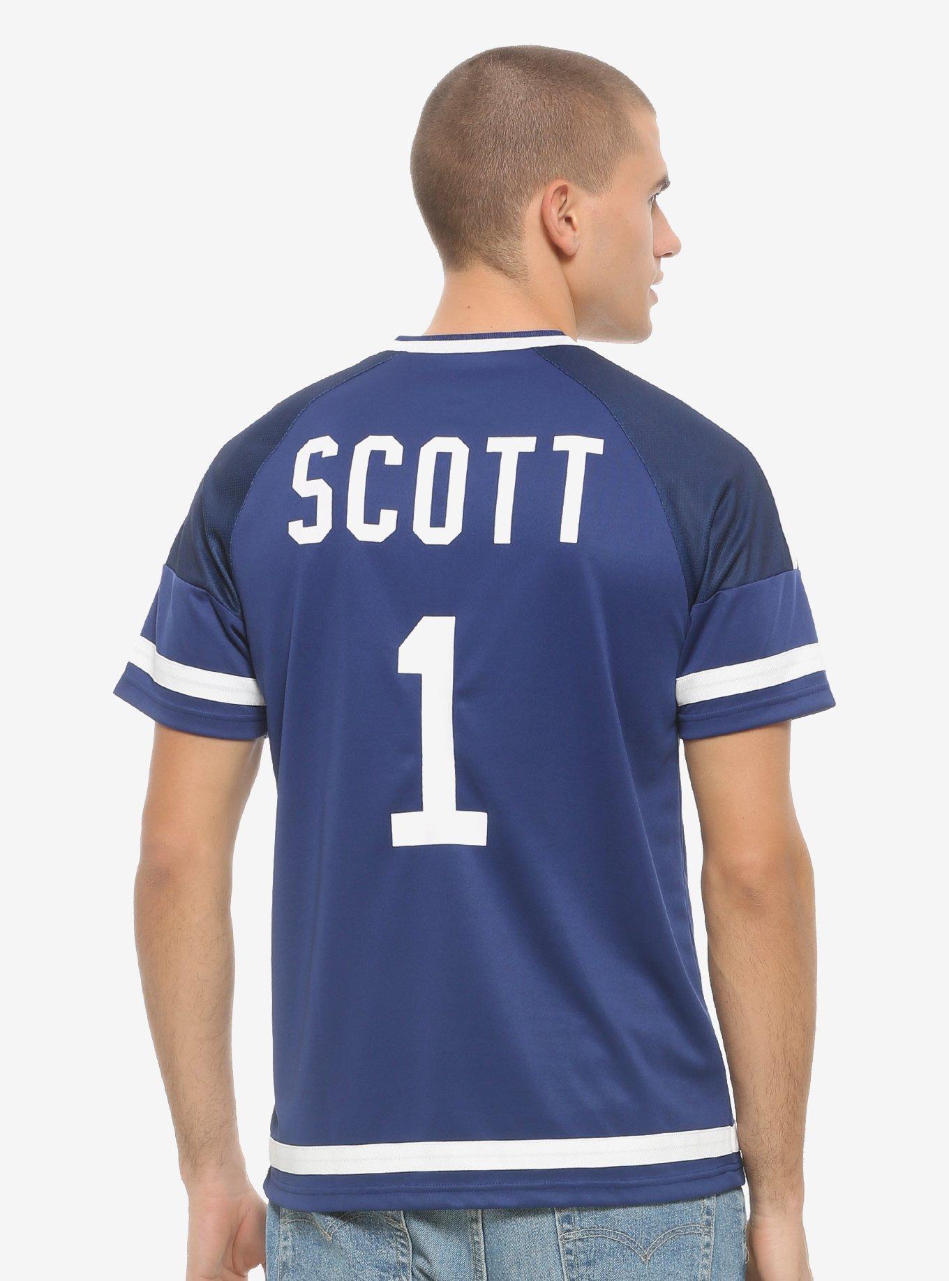 The Office Dunder Mifflin Jersey - BoxLunch Exclusive, BLUE, alternate